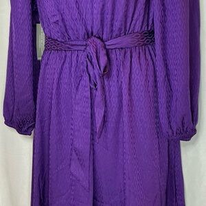 Lane Bryant Vibrant Purple Dress